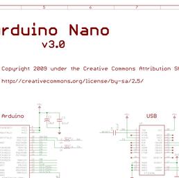 old arduino nano schematic